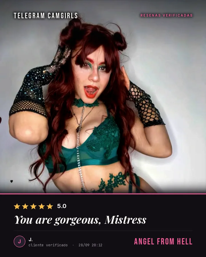 Angel from Hell verified review: You are gorgeous, Mistress