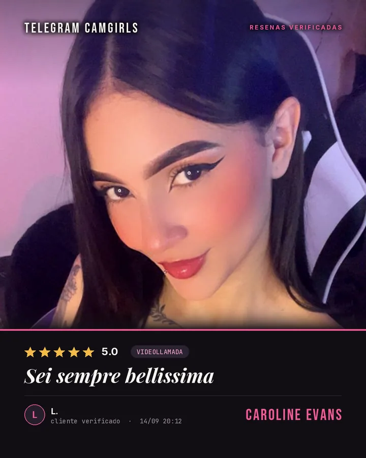 Caroline Evans🩷🎀 verified review: Sei sempre bellissima