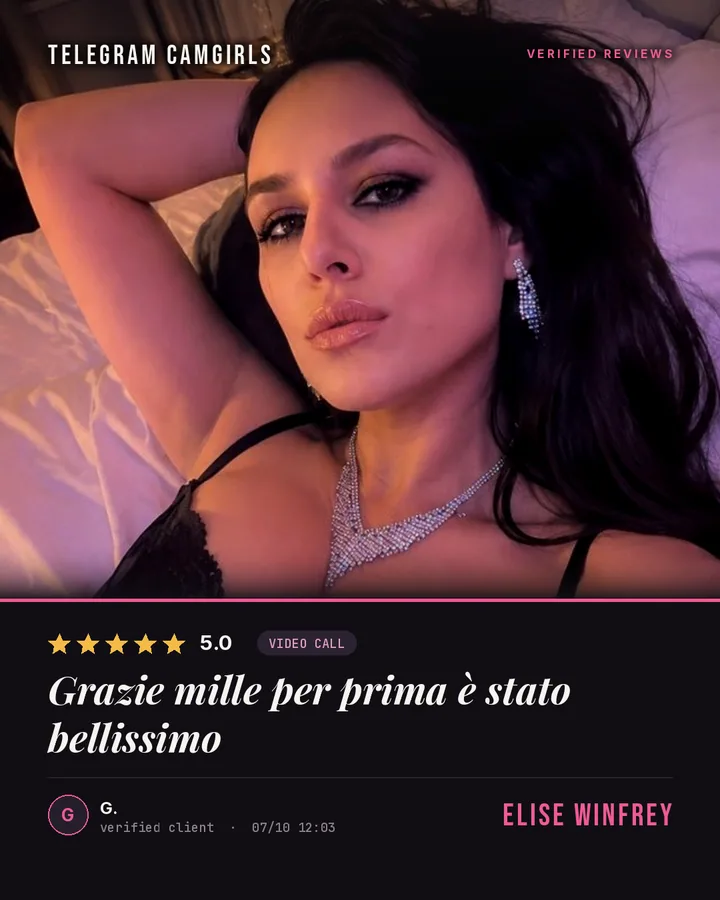 Elise Winfrey verified review: Grazie mille per prima è stato bellissimo