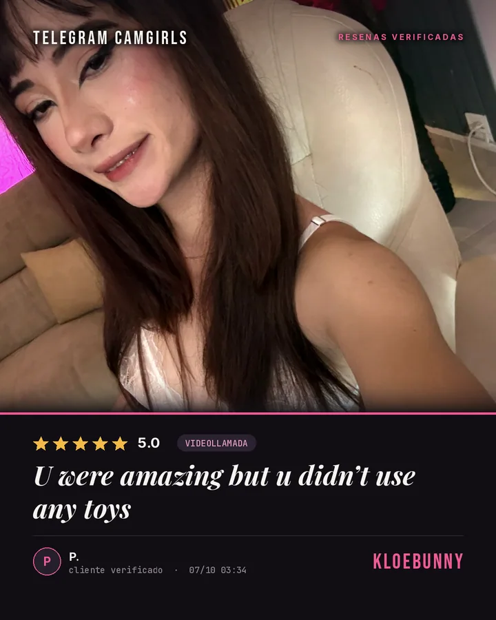 Kloebunny verified review: U were amazing but u didn’t use any toys