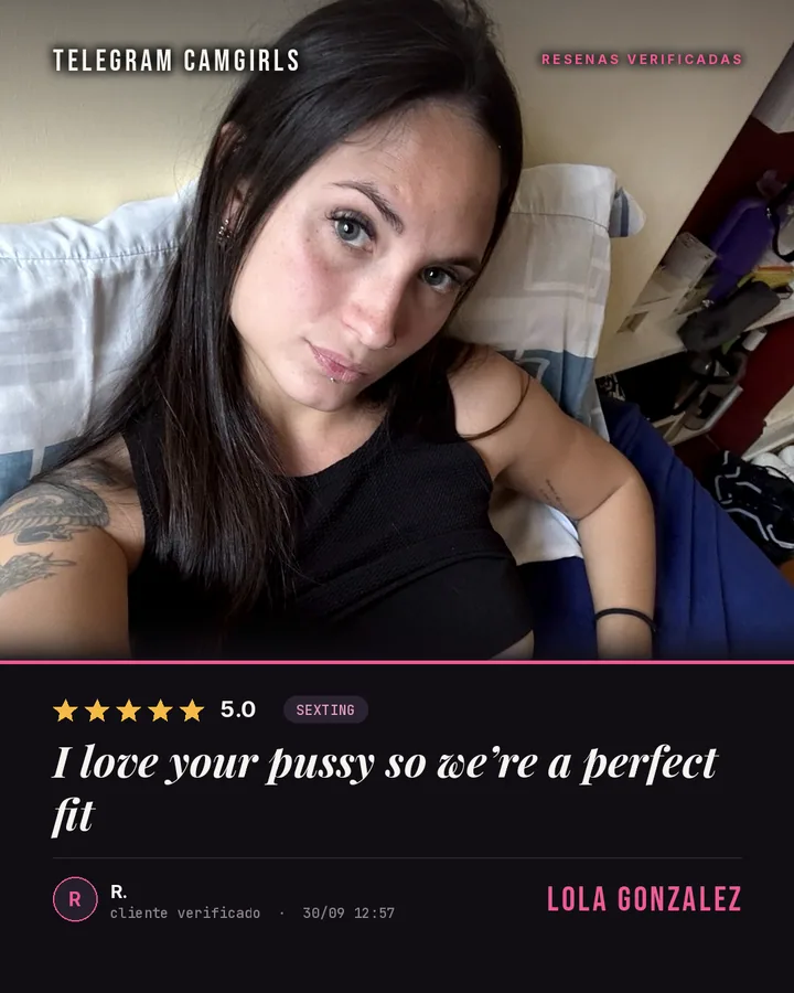 Lola Gonzalez verified review: I love your pussy so we’re a perfect fit