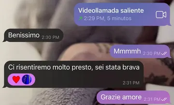 Telegram sexting review, real chat screenshot 19 with a verified girl
