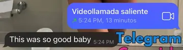 Telegram sexting review, real chat screenshot 20 with a verified girl