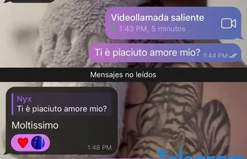 Telegram sexting review, real chat screenshot 31 with a verified girl