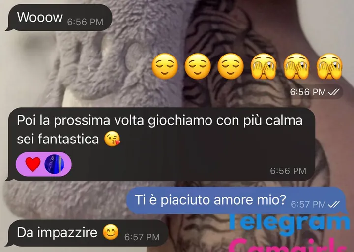 Real Telegram sexting chat screenshot 2