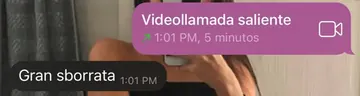 Telegram sexting review, real chat screenshot 38 with a verified girl