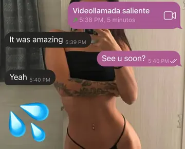 Telegram sexting review, real chat screenshot 40 with a verified girl