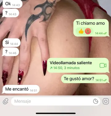 Telegram sexting review, real chat screenshot 43 with a verified girl