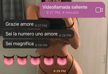 Telegram sexting review, real chat screenshot 48 with a verified girl