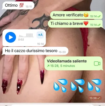 Telegram sexting review, real chat screenshot 63 with a verified girl