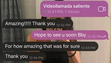 Telegram sexting review, real chat screenshot 66 with a verified girl