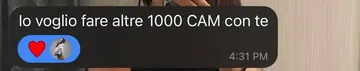 Telegram sexting review, real chat screenshot 70 with a verified girl