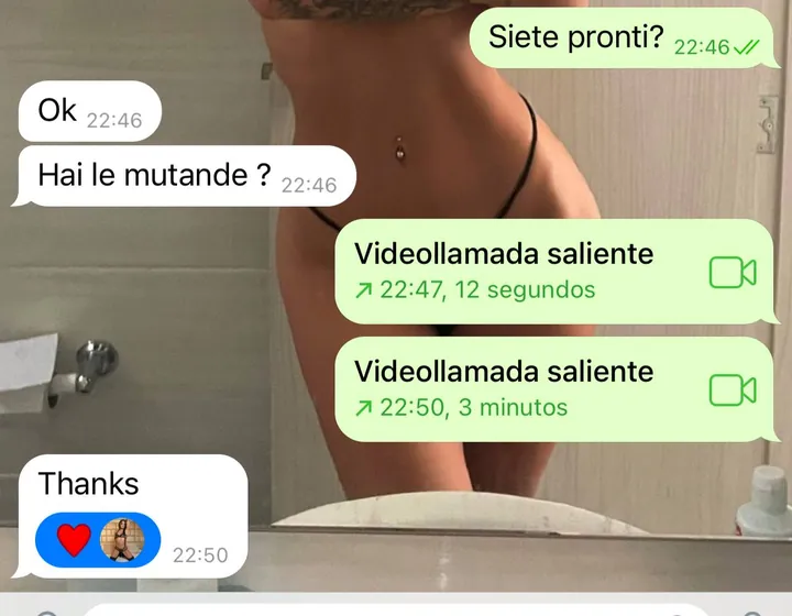Real Telegram sexting chat screenshot 5