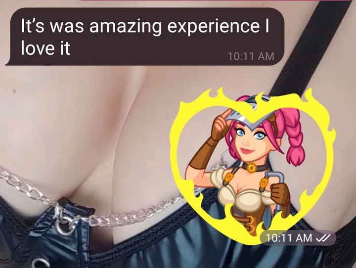 Real Telegram sexting chat screenshot 6