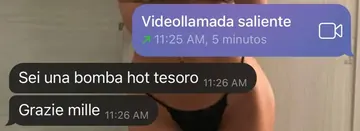 Telegram sexting review, real chat screenshot 87 with a verified girl